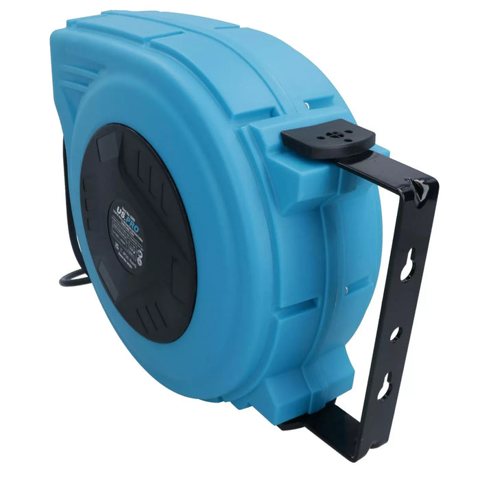 US PRO TOOLS  15mtr Wall Mounted Extension Cable Reel 230V 2300W  2309