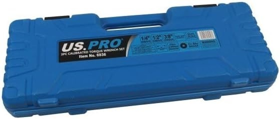 US PRO 3pc Calibrated Torque Wrench Set 2-230nm (1.5-169.5ft-lb) 6936