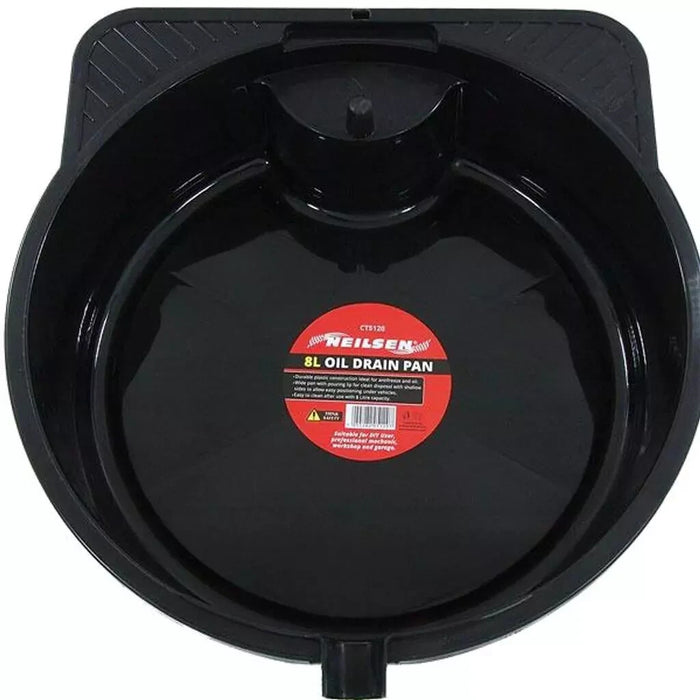 Neilsen Oil Drain Pan Coolant & Gearbox Drain Pan Tray Vehicle 8L Capacity LD