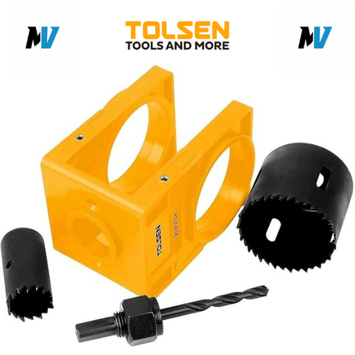 Door Lock Installation Kit Tolsen Adjustable Wooden Door Lock Fitting Tool Set