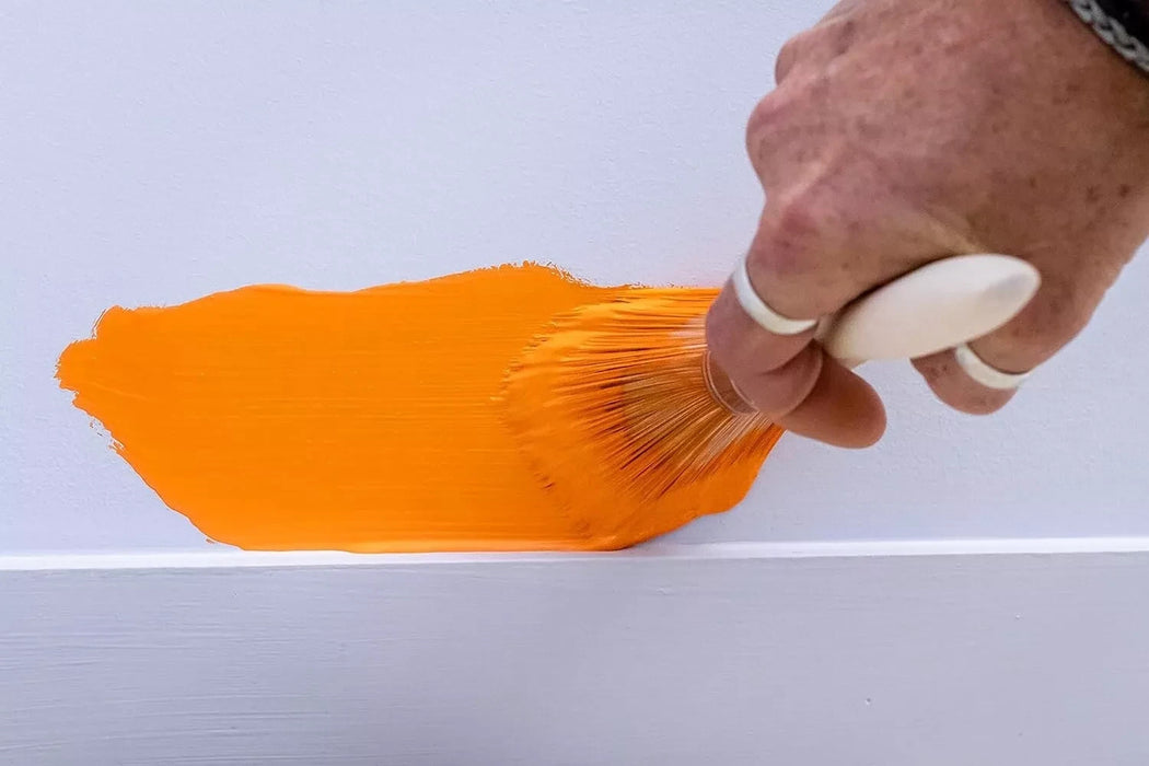Hamilton Flat Paint Brushes Fine Tip Emulsion Gloss Varnish Stain - Pack of 5
