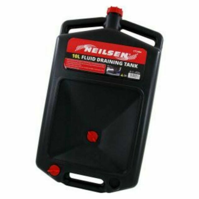 Neilsen Oil Drain Pan Coolant & Gearbox Fuel Drain Pan Tray Vehicle 10L Capacity